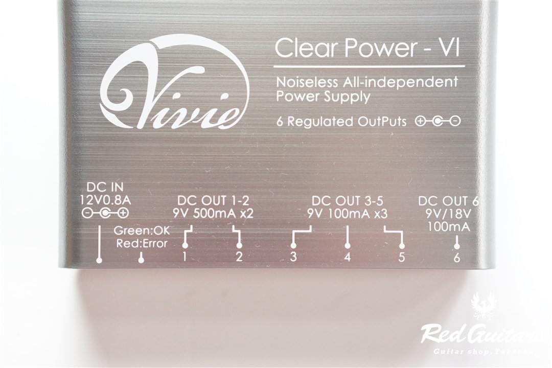 Vivie clear power Ⅵ パワーサプライ - 楽器/器材
